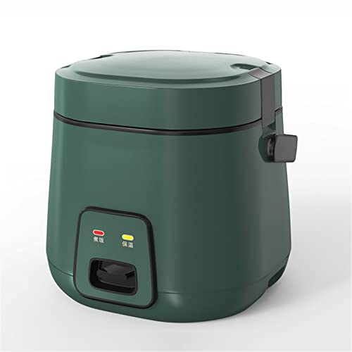 ZQJKL Olla Arrocera Electrica y Vaporera Mini Multicocina Caja de Cocina Eléctrica para Almuerzo para Cocinar Arroz Gachas de Avena Sopa Carne,1.8L