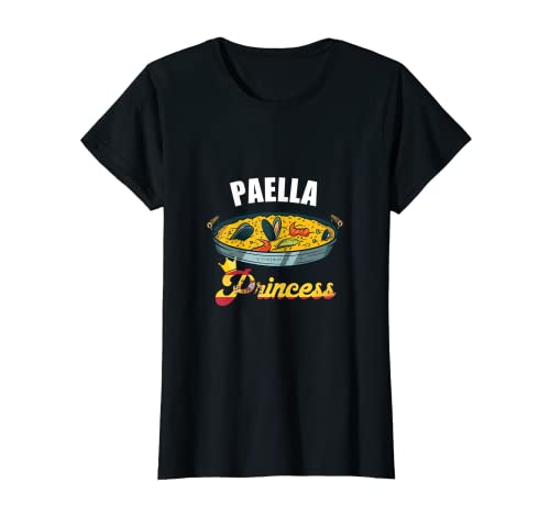 Paella Princess - Arrocera española para mariscos y mariscos Camiseta