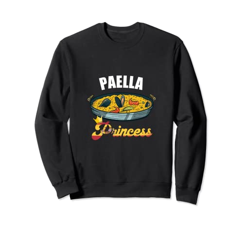 Paella Princess - Arrocera española para mariscos y mariscos Sudadera
