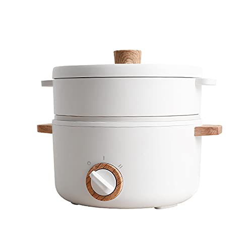 Olla Arrocera/Rice Cooker (1.5L) Mini cocina de arroz multifuncional for el hogar/sartén/wok/olla de sopa, olla interior de cerámica antiadherente, for 1-2 personas (Color : B)