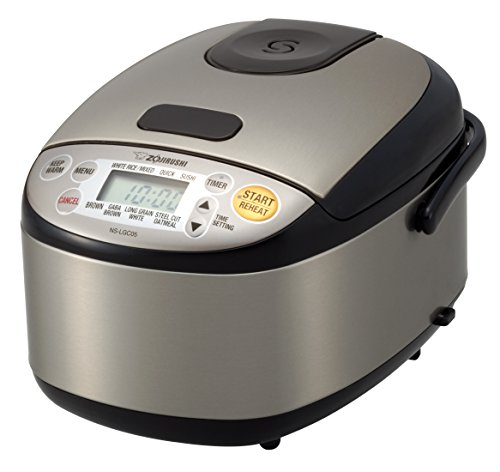 Zojirushi NS-LGC05XB Micom - Cooker y caliente, 3 tazas (sin cocción), color negro