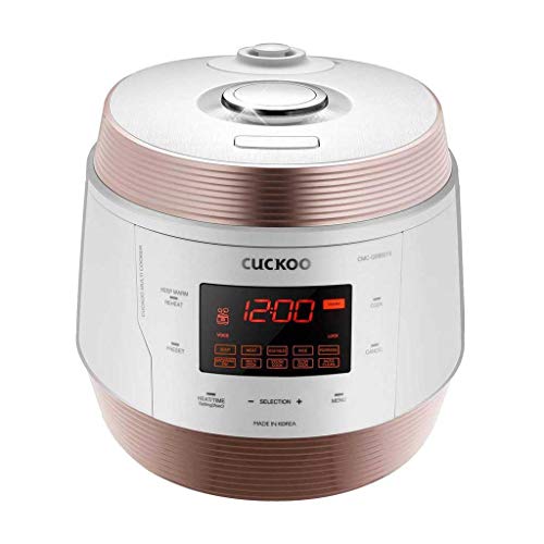CUCKOO CMC-QSB501S ICOOK Q5 8 en 1 Premium Olla a presión de vapor Olla multiuso de acero inoxidable