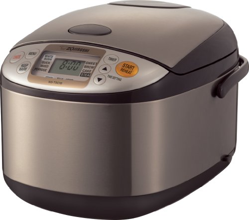 Zojirushi Micom Rice Cooker and Warmer NS-TSC18, 10-Cup (Uncooked), 1.8-Liters by Zojirushi