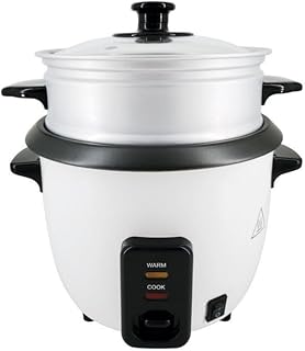 Arrocera Eléctrica con Función de Mantener Caliente: Potente y Práctica con Accesorios Incluidos (0.6L)