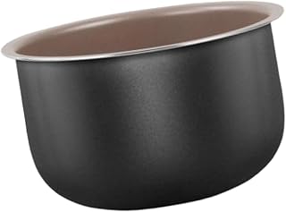 Ollas interiores de cocina eléctrica de capacidad múltiple de 2 L a 5 L, aptas para alimentos, superficies antiadherentes, sistemas de distribución de calor mejorados, ollas arroceras