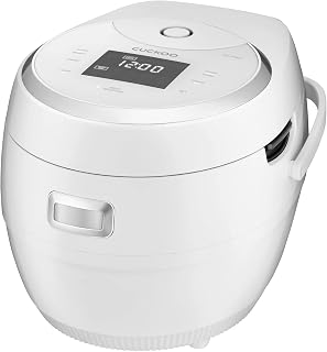 Cuckoo CR-1020F Arrocera y Vaporera - 14 programas, función turbo y mantenimiento del calor, temporizador - Olla interior antiadherente, función Autoclean - Capacidad de 1,8 l (10 porciones) - 890 W