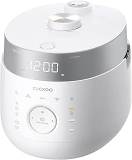 CUCKOO - Olla arrocera (1.08L, CRP-LHTR0609F, presión inducción, 6 tazas, color blanco
