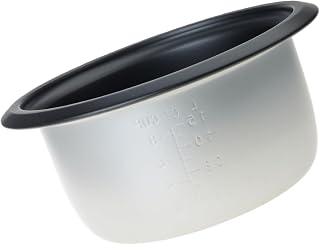 Olla arrocera de aluminio, contenedor interior, utensilios de cocina, revestimiento para olla arrocera eléctrica, antiadherentes, accesorios de cocina, accesorios de cocina
