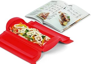 Lékué Kit Estuche de vapor, 1,2 personas + libro de recetas 