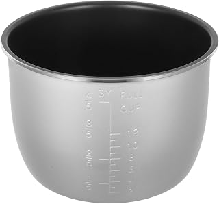 Zerodeko Repuesto De Olla Arrocera Recipiente Interior Para Olla Arrocera Interior De Eléctrica 6L Compatible Con Cocedora De Arroz Para Cocina Familiar Diaria