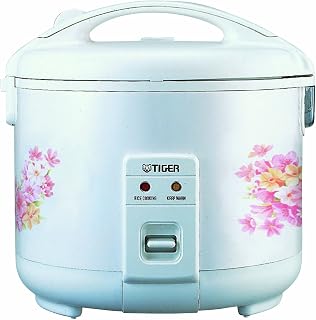 Tiger JNP-0550 Horno eléctrico de 3 tazas 10-cup blanco